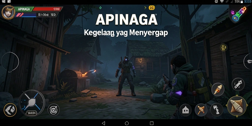 Gameplay seram dengan suasana menegangkan dan mencekam.