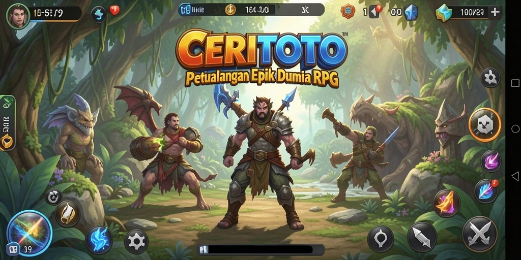 Tampilan gameplay CERITOTO yang menegangkan dan mengasyikkan.